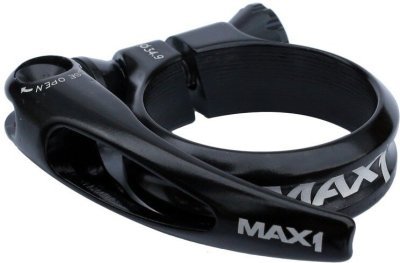 Sedlová objímka MAX1 Race 34,9 mm rychloupínací černá