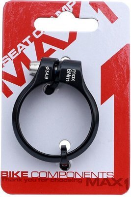 Sedlová objímka MAX1 Race 34,9 mm imbus černá