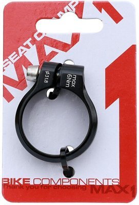 Sedlová objímka MAX1 Race 31,8 mm imbus černá