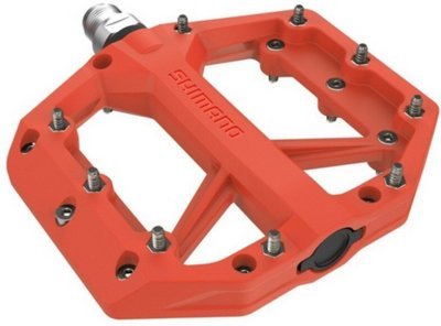 Pedály Shimano PD-GR400 Flat červené BMX, DH, slalom, v krabičce