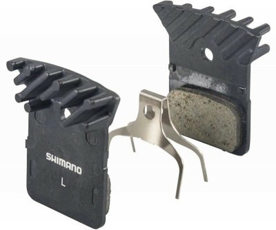 Brzdové destičky SHIMANO L05A polymer s chladičem, Dura Ace v krabičce