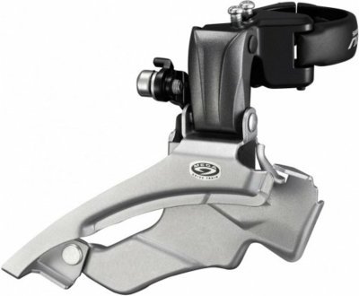 Přesmykač SHIMANO Altus FD-M371 34,9mm (s adaptéry 28,6 a 31,8 mm) Dual pull, v krabičce