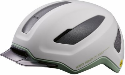 Přilba KED Reach DT-1 MIPS M světle šedá zelená mátná 54-58 cm