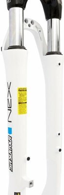 Vidlice SR SUNTOUR 28" NEX DS A-head 1 1/8" lesklá bílá 63mm