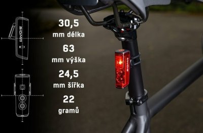 Blikačka zadní SIGMA Blaze