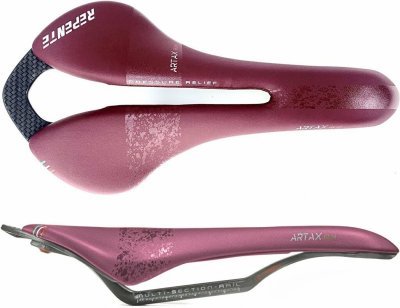 Sedlo REPENTE Artax GLM bordó / 142 mm / 160 g
