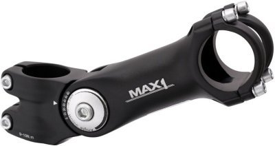 Stavitelný představec MAX1 125/60°/31,8 mm černý