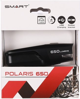 Světlo přední SMART Polaris 650 USB, dobíjecí