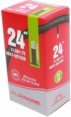 Duše CHAOYANG 24x1,50/1,75 (40/47-507/520) AV 33 mm