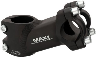 Představec MAX1 High 70/25°/25,4 mm černý