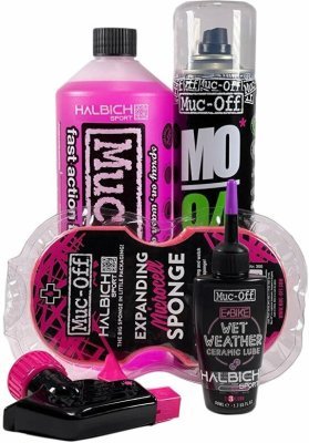 Sada MUC-OFF E-Bike Clean, PROTECT & LUBE KIT - Základní sada