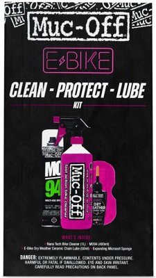 Sada MUC-OFF E-Bike Clean, PROTECT & LUBE KIT - Základní sada