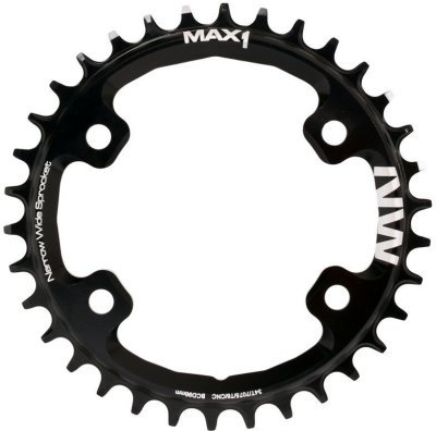 Převodník MAX1 Narrow Wide Shimano 34z černý