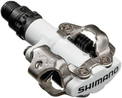 Pedály SHIMANO SPD PD-M520W bílé s kufry SM-SH51 v krabičce