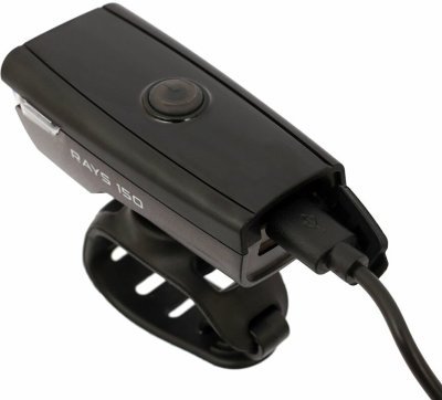 Světlo přední SMART Rays 150 USB, dobíjecí