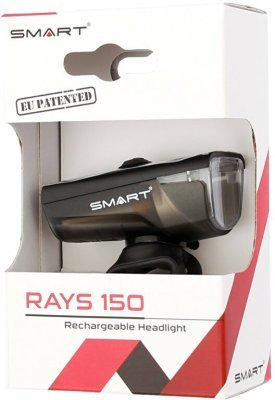 Světlo přední SMART Rays 150 USB, dobíjecí