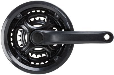 Kliky LASCO Mtb 42-34-24z/170mm s krytem černé