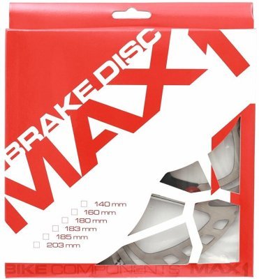 Brzdový kotouč MAX1 Evo 180 mm černý