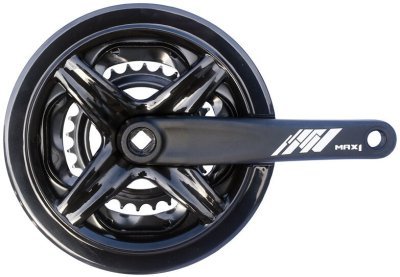 Kliky MAX1 Tour 48-38-28 175mm černé s krytem