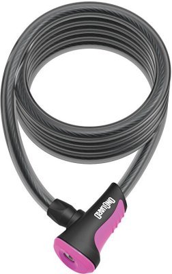 Zámek ONGUARD spirála 1800x10 mm růžový