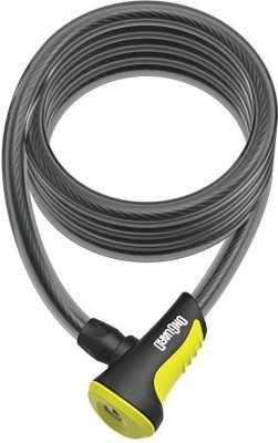 Zámek ONGUARD spirála 1800x10 mm žlutý
