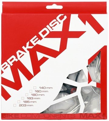 Brzdový kotouč MAX1 Alux 180 mm černý