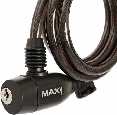 Zámek spirála MAX1 1500x10 mm 4 klíče