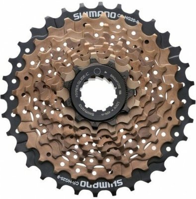 9-kazeta SHIMANO CS-HG20 11-34 zubů, Acera stříbrná, v krabičce