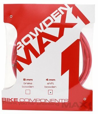 Bowden MAX1 4 mm červený balení 3 m