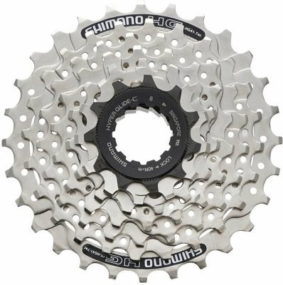 7-kazeta SHIMANO CS-HG41 11-28 zubů, stříbrná v krabičce