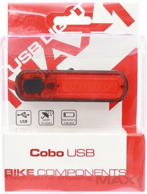 Blikačka zadní MAX1 Cobo USB