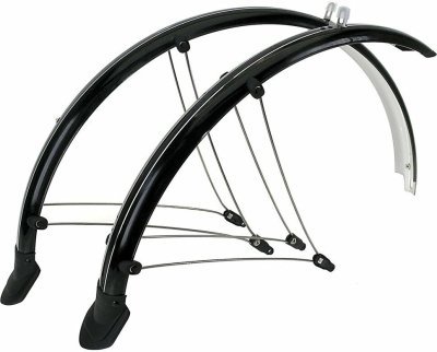 Blatníky set OLYMPIK 28"/29" MTB/Trek, 56 mm, černé