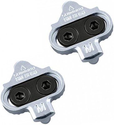Kufry SHIMANO MTB SPD SM-SH56 stříbrné bez plechů