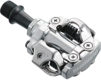 Pedály SHIMANO SPD PD-M540 stříbrné s kufry SM-SH51 v krabičce