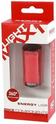 Blikačka zadní MAX1 Energy USB