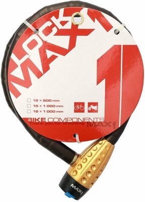 Zámek MOTO MAX1 1000x18 mm 4 klíče