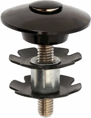 Ježek hlavového složení s víčkem MAX1 1 1/8" černý