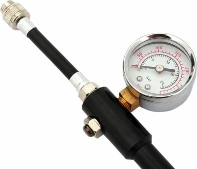 Hustilka MAX1 Shock s manometrem