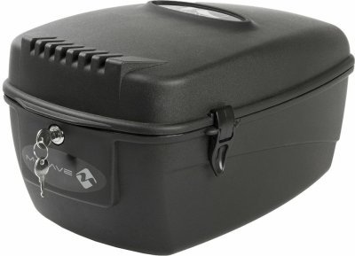 Box na nosič M-WAVE plastový, 17l, se zámkem