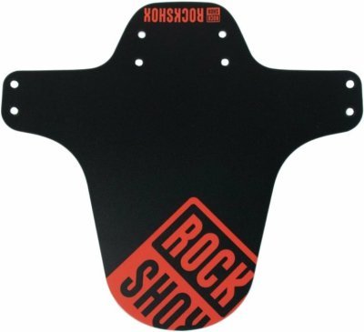 Blatník Rock Shox do odpružené vidlice černý-fire červený potisk