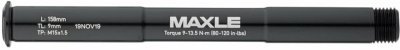 Osa přední SRAM 15-158 mm Maxle Stealth, černá