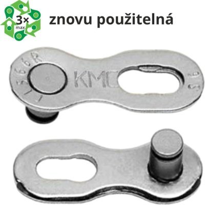 Spojka řetězu KMC 9 speed, baleno po 5 ks, cena za balení