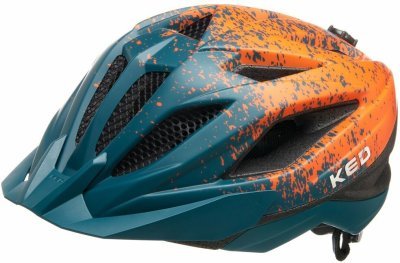 Přilba KED Street Junior Pro M arcadia green orange matt 53-58 cm