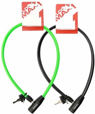 Zámek lanko MAX1 650 mm barevný