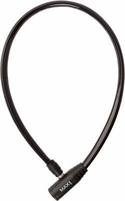 Zámek lanko MAX1 650 mm černý