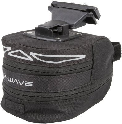 Brašna podsedlová M-WAVE s klipem černá