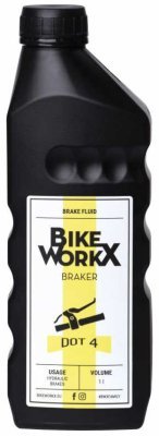 Brzdová kapalina BikeWorkX Braker DOT 4 1l
