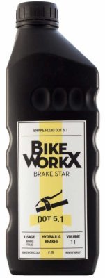 Brzdová kapalina BikeWorkX Braker DOT 5.1 1l