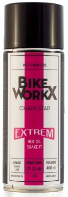 Olej na řetěz BikeWorkX Chain Star Extrem 400ml