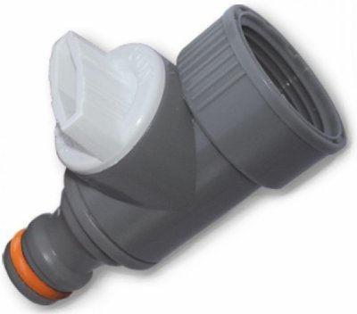 WHITE LINE konektor na kohoutek s vnitřním závitem 3/4" a ventilem BRADAS WL-2230